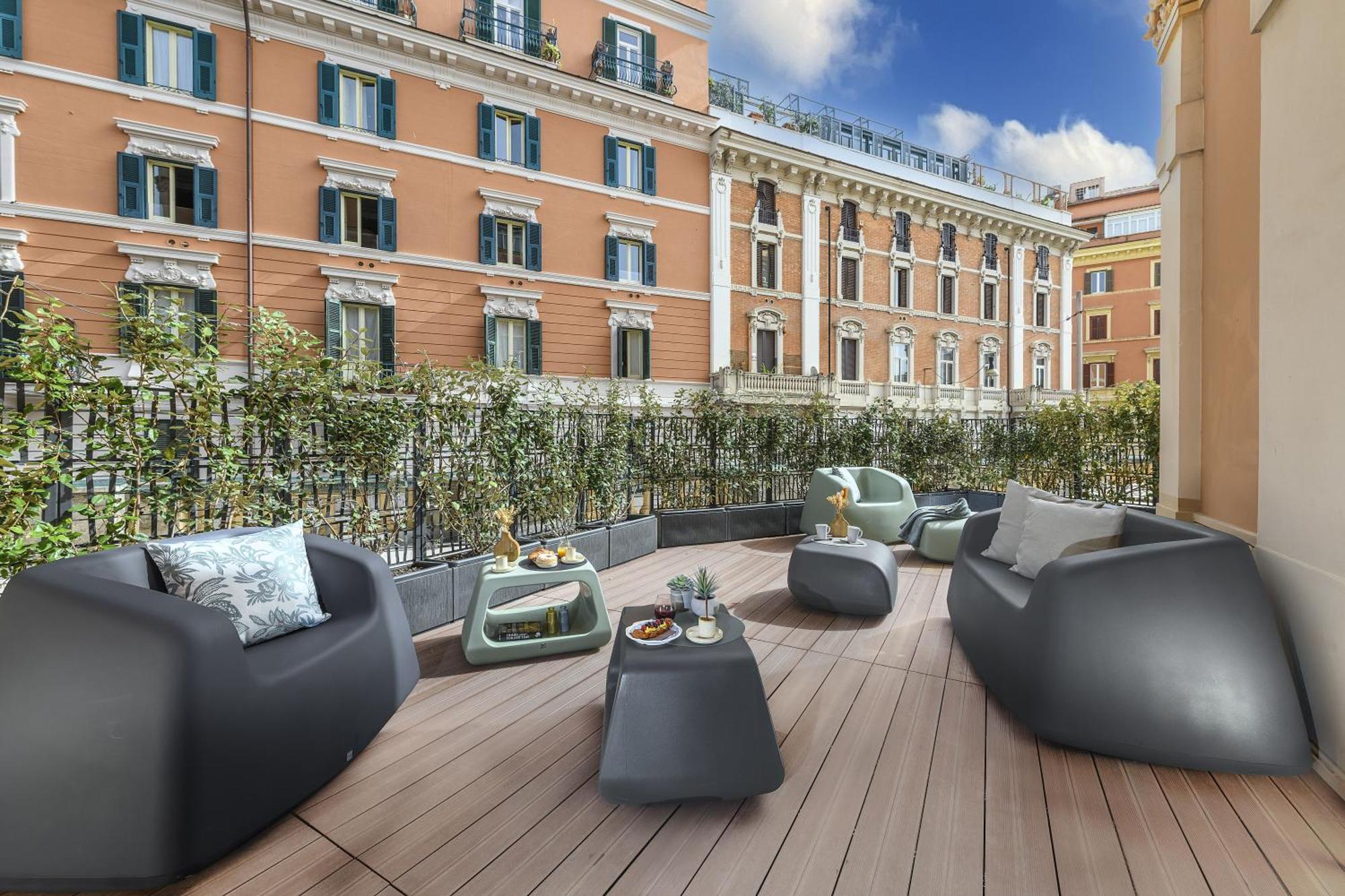Ferienwohnung Po1 Augusto - Po2 Cesare - Po3 Nerone Rom Exterior foto